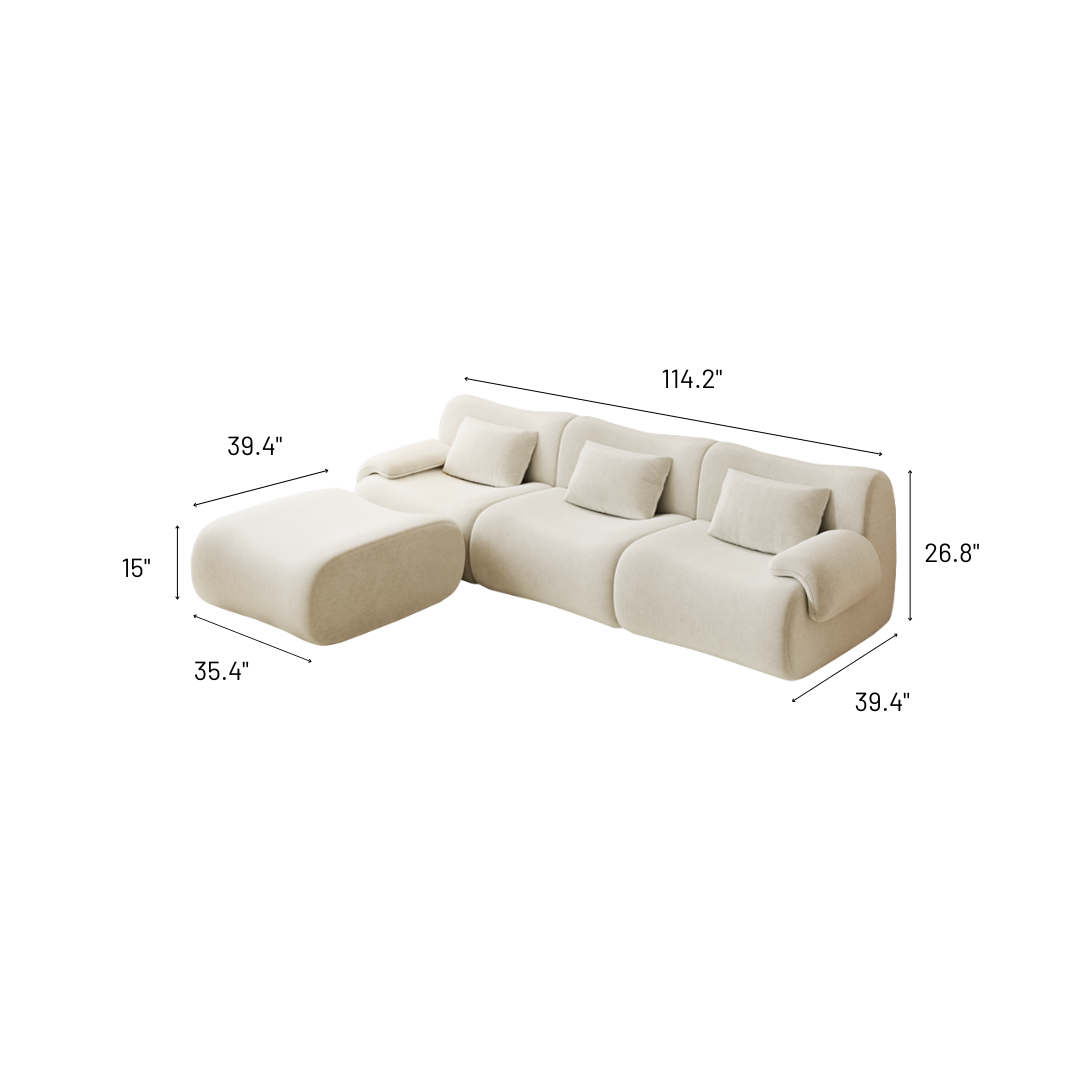 Cloud Boneless Modular Sectional Sofa