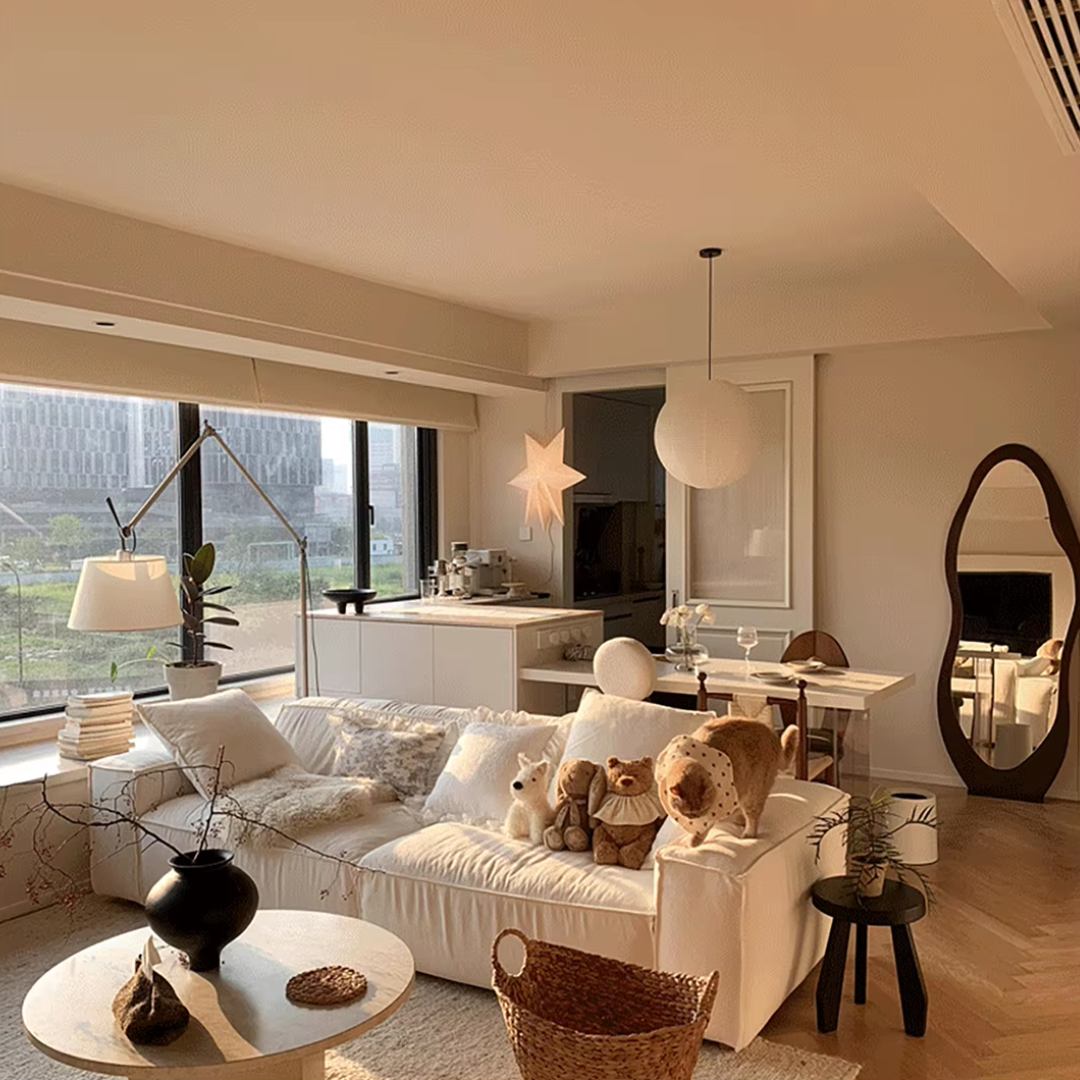 Kyoto Wabi-Sabi Low-Profile Futon Sofa