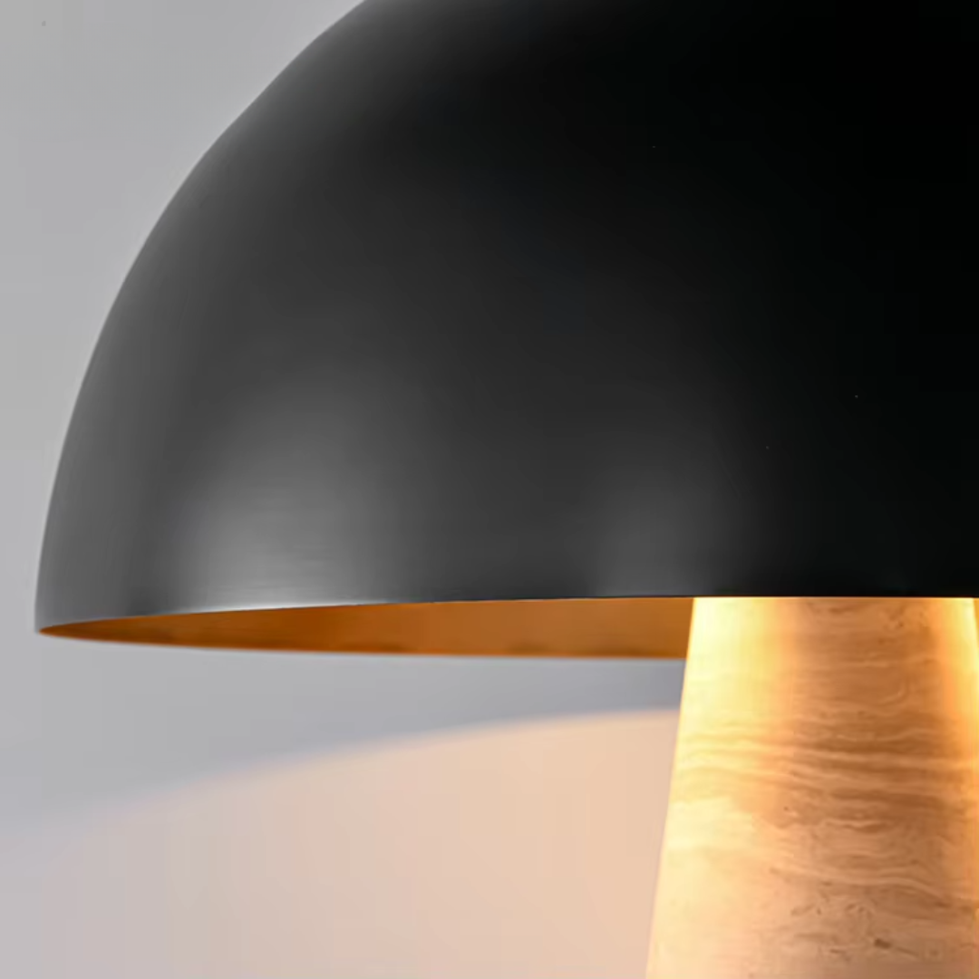 Stockholm Nordic Marble & Steel Touch Table Lamp