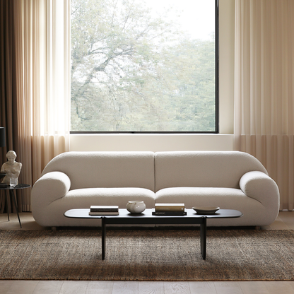 Stockholm Nordic Wabi-Sabi Upholstered Sofa