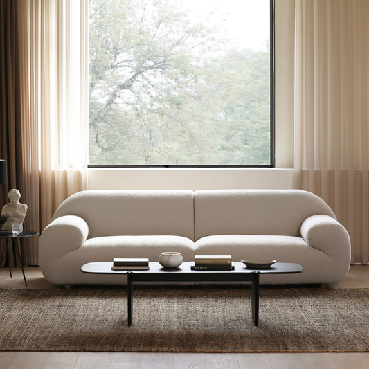 Stockholm Nordic Wabi-Sabi Upholstered Sofa