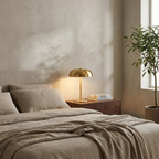 Vero Portable Metal Mushroom Table Lamp