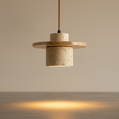 Kyoto Wabi-Sabi Stone Pendant Light