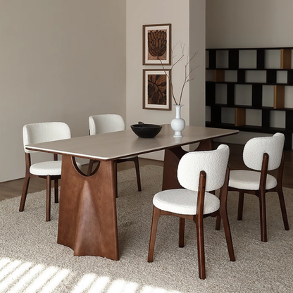 Oslo Modern Dining Table Set for 6