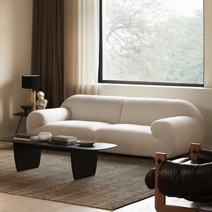 Stockholm Nordic Wabi-Sabi Upholstered Sofa