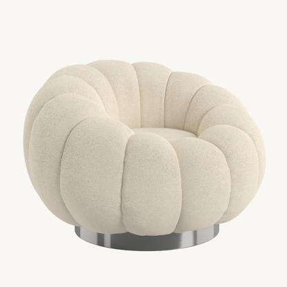 Sakura Modern Flower-Shaped Lounge Chair