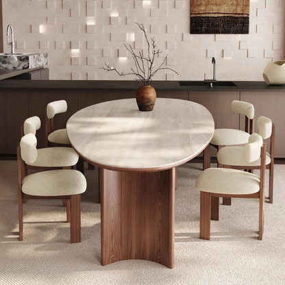 Nara Wabi-Sabi Sintered Stone Dining Table