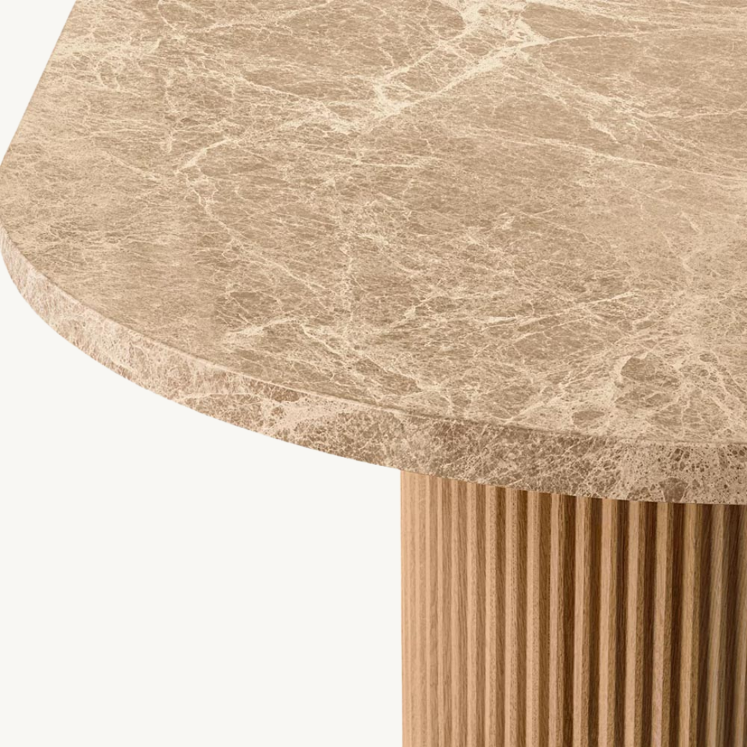 Fjord Nordic Marble Dining Table