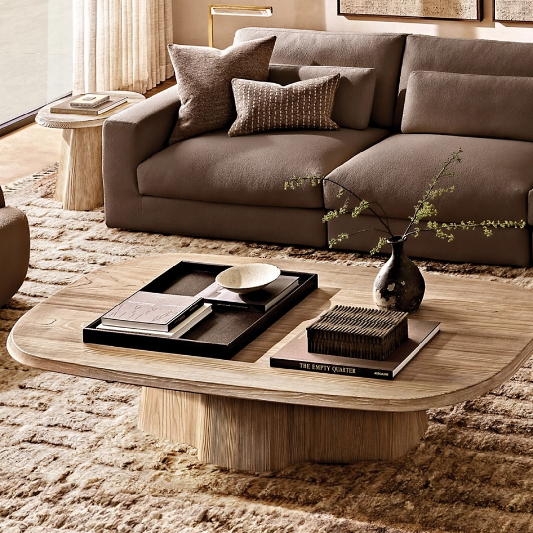 Aspen Modern Solid Oak Coffee Table