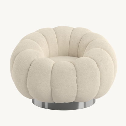 Sakura Modern Flower-Shaped Lounge Chair
