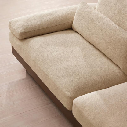 Nordic Retro Solid Wood Sofa