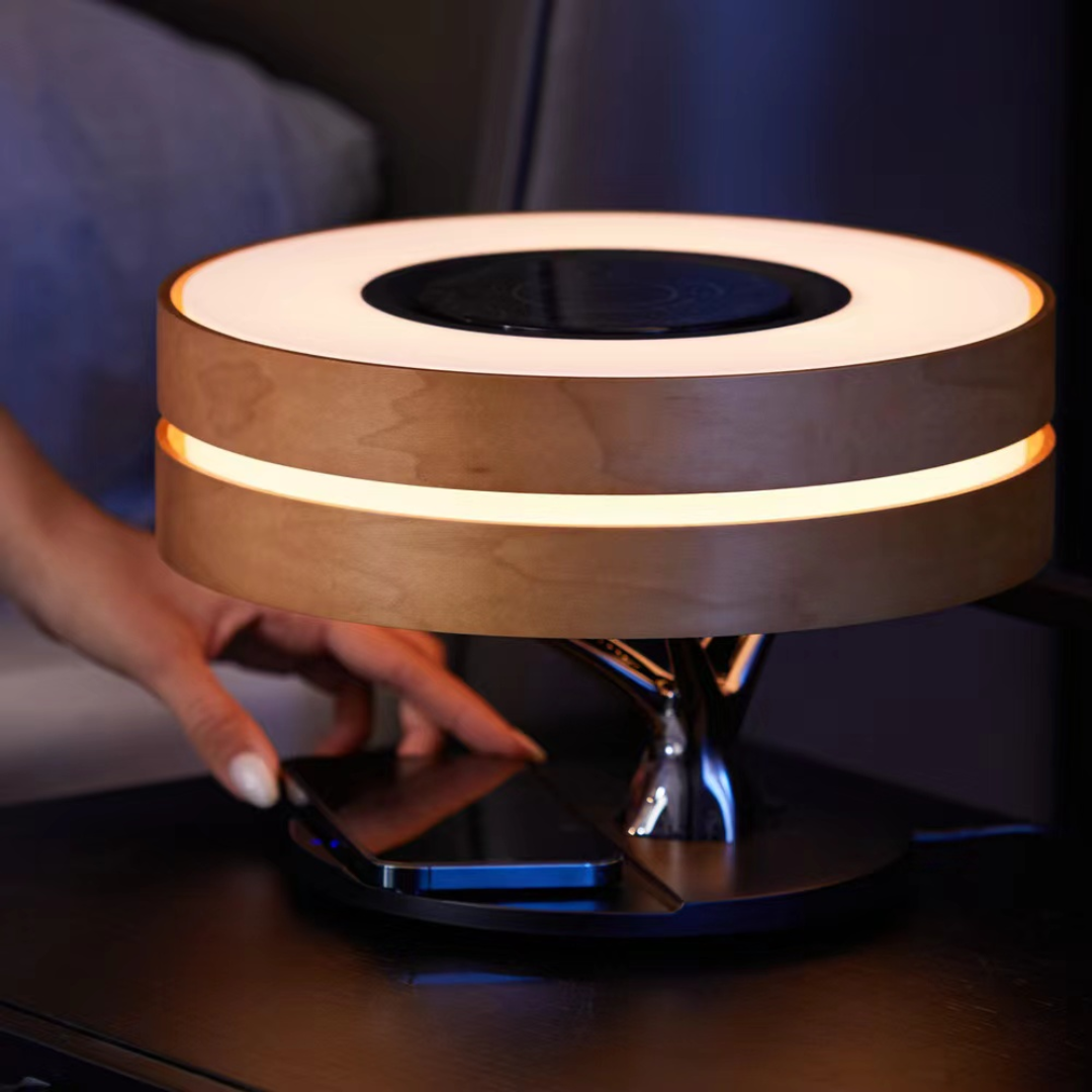 Koyama Tree Smart Table Lamp with Wireless Charging & Speaker