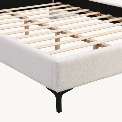 Oslo Luxury Queen Size Upholstered Bedframe