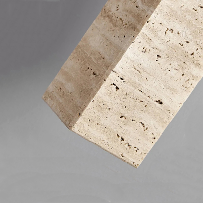 Siena Wabi-Sabi Travertine Pendant Light