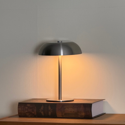 Vero Portable Metal Mushroom Table Lamp