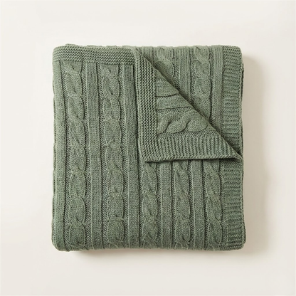 Oslo Chunky Knit Throw Blanket