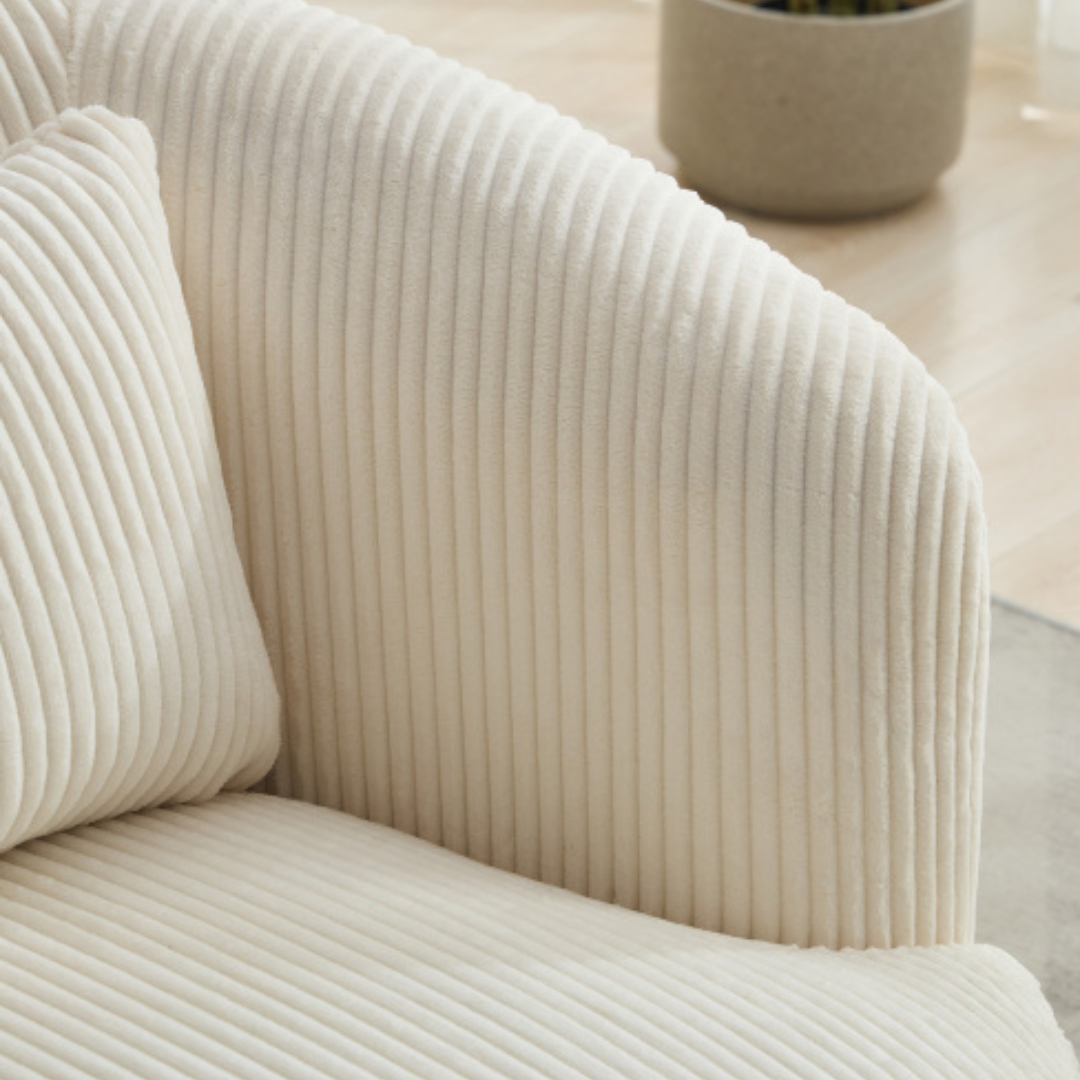 Kyoto Modern Accent Chair with 360° Rotation