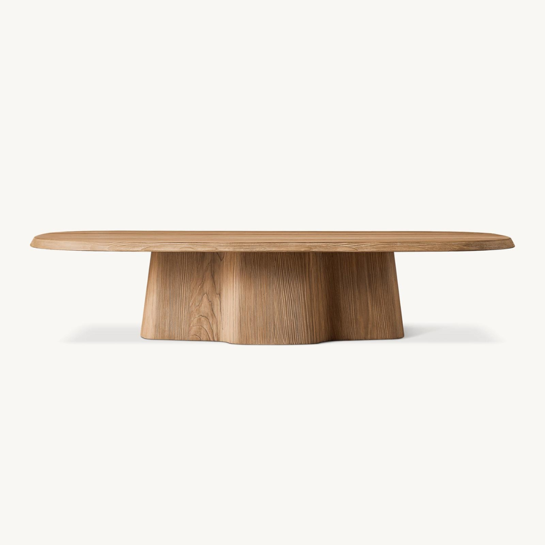 Aspen Modern Solid Oak Coffee Table