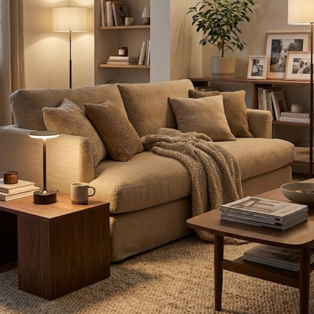 Lucca Portable Touch Table Lamp