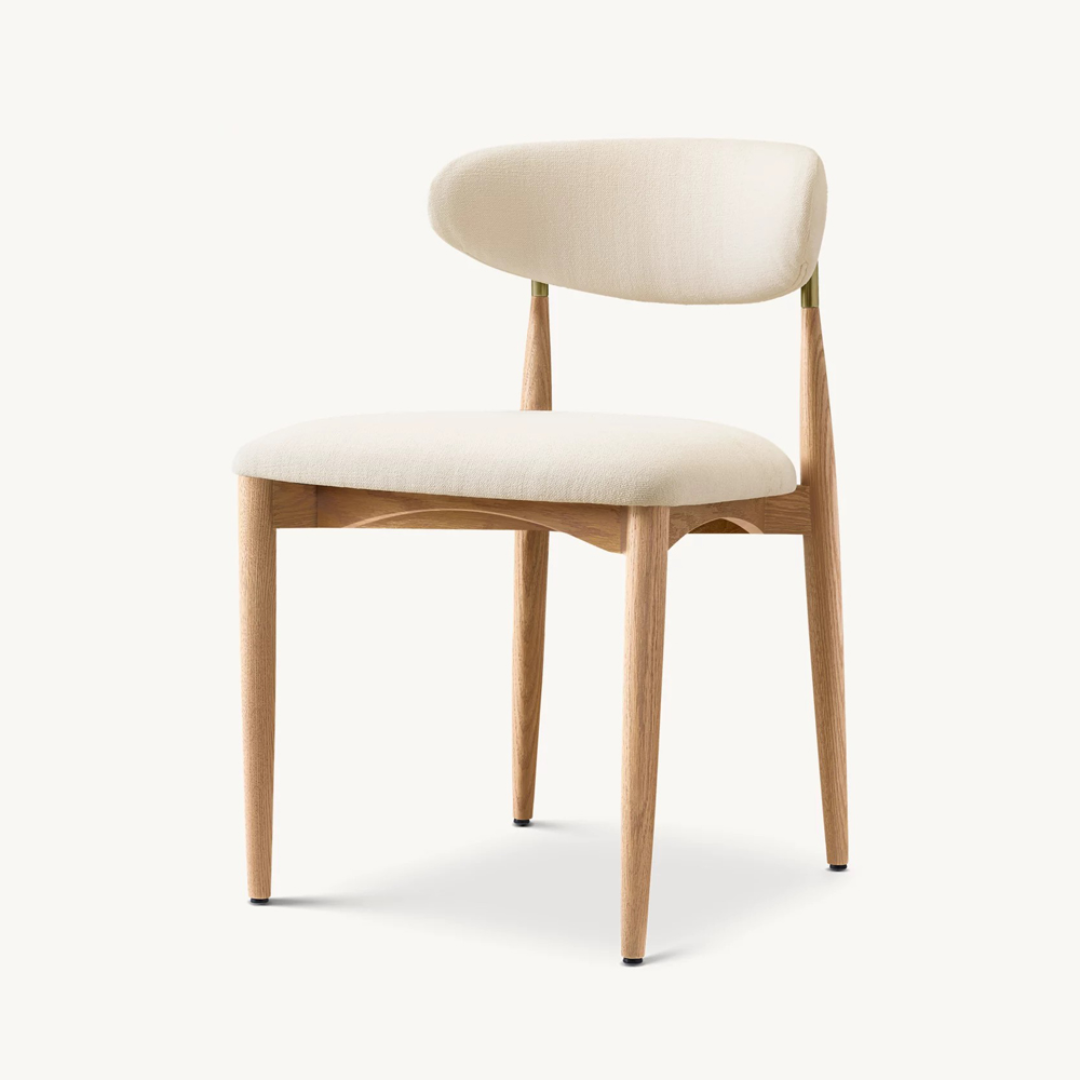 Lund Scandinavian Solid Wood Dining Chair