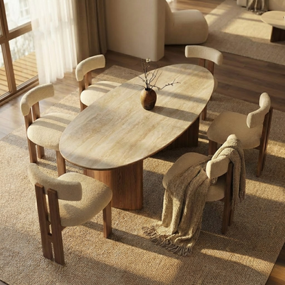 Nara Wabi-Sabi Sintered Stone Dining Table