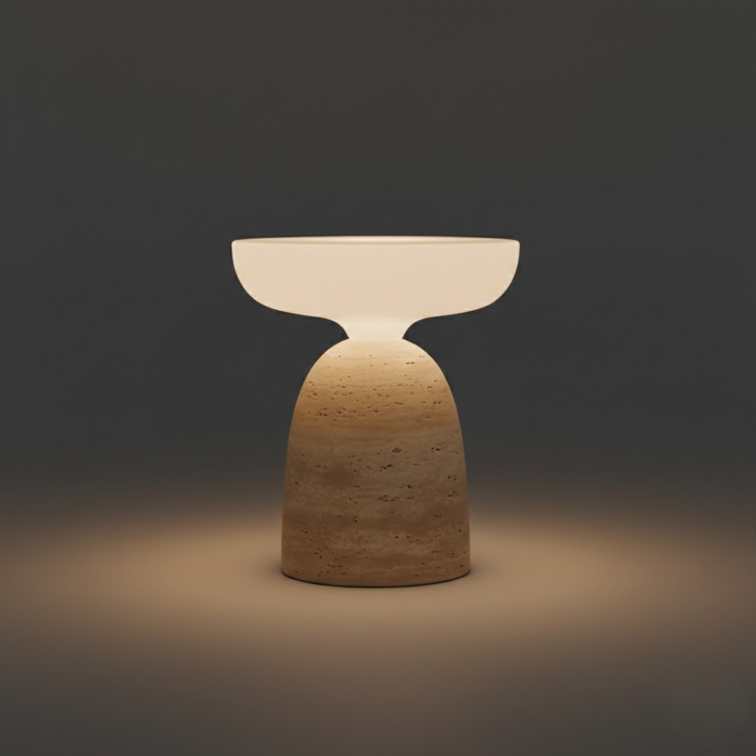 Aarhus Danish Marble Table Lamp
