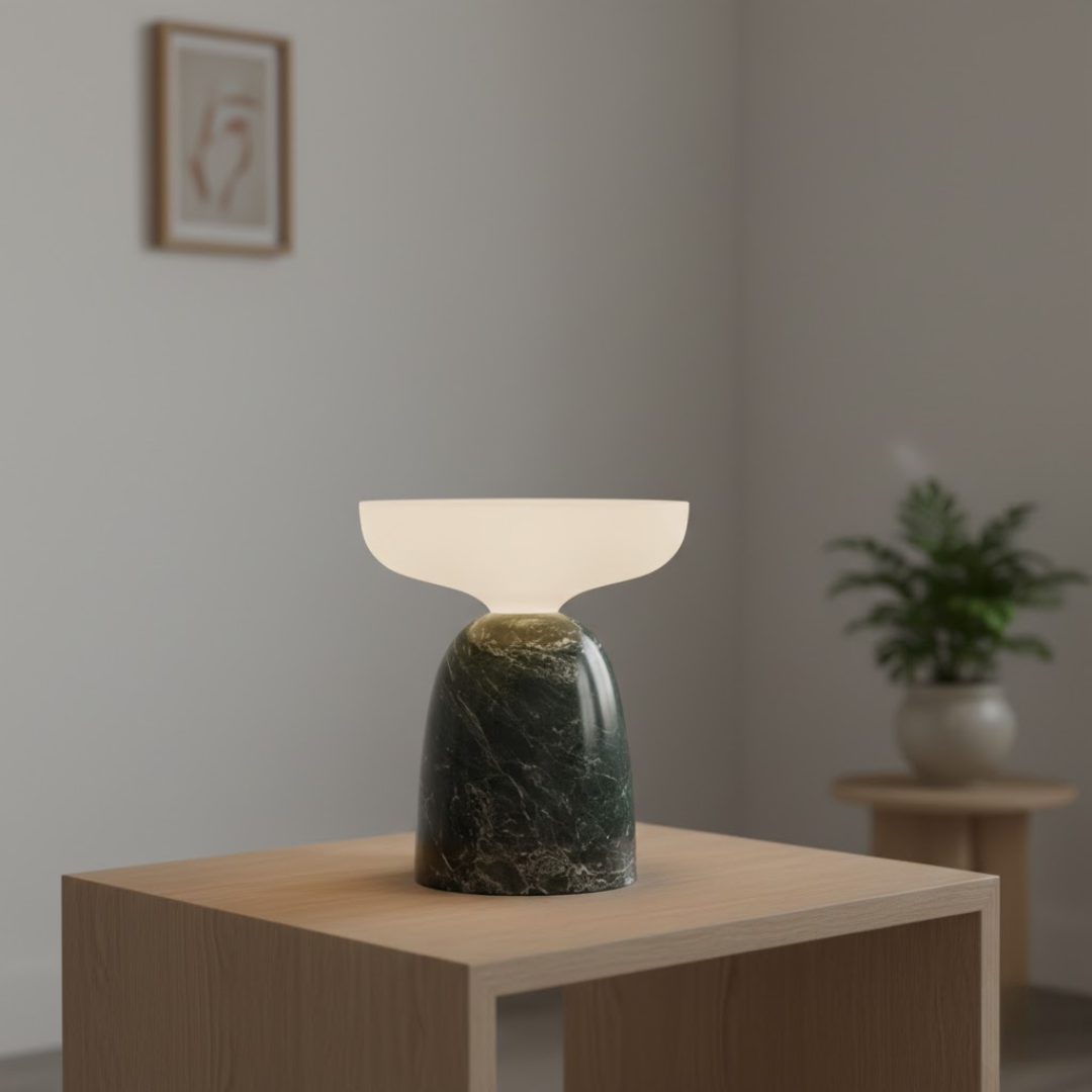 Aarhus Danish Marble Table Lamp