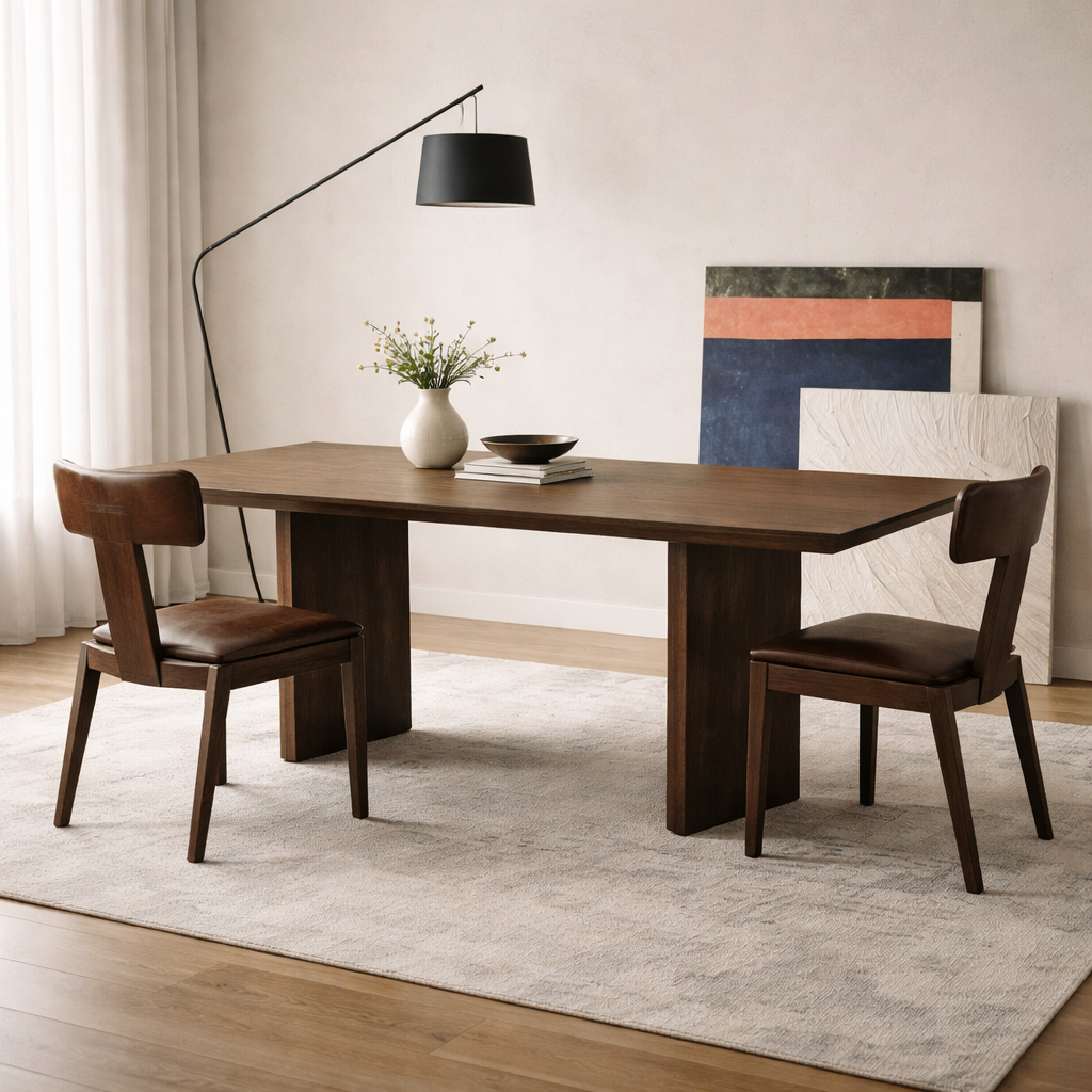 Alden Solid Walnut Dining Table
