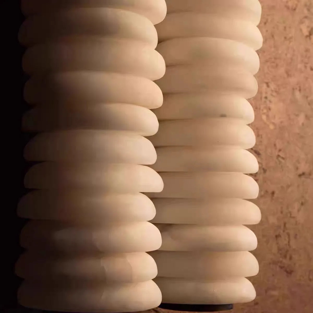 Arch Natural Marble and Steel Wall Lamp