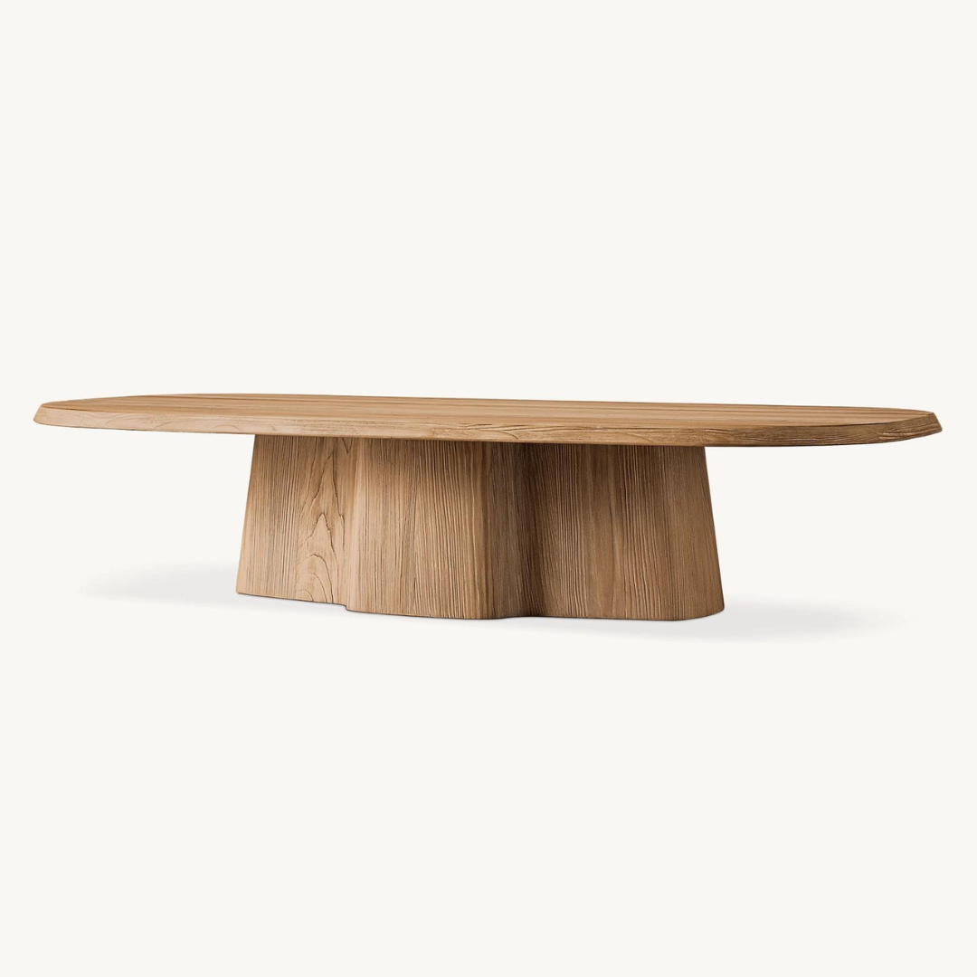 Aspen Modern Solid Oak Coffee Table