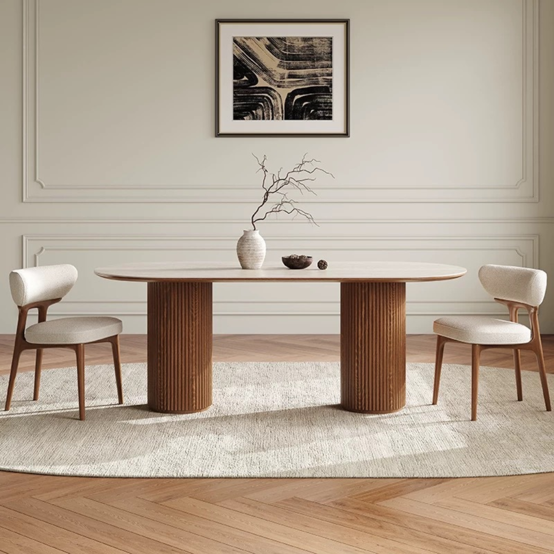 Bergen Modern Sintered Stone Dining Table