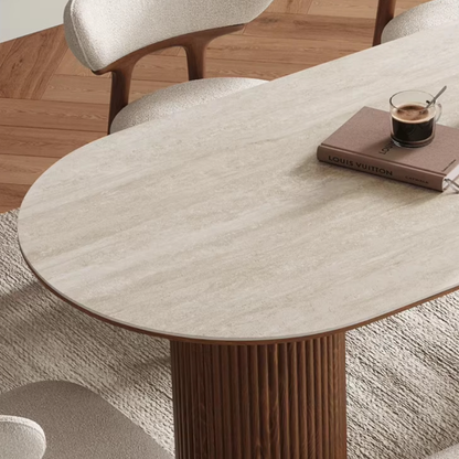 Bergen Modern Sintered Stone Dining Table