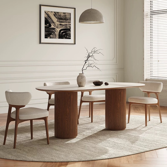 Bergen Modern Sintered Stone Dining Table