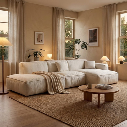 Bergen Wabi-Sabi Down-Filled Modular Sofa