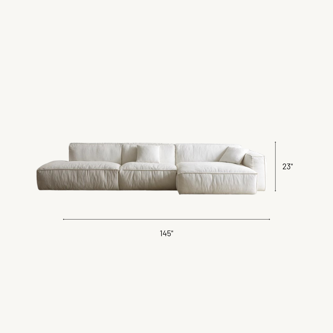 Bergen Wabi-Sabi Down-Filled Modular Sofa
