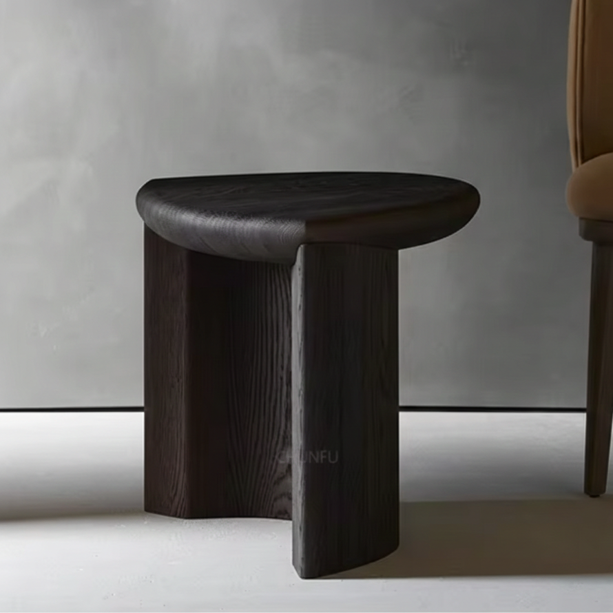 Capri Nordic-Italian Travertine Sculptural Coffee Table