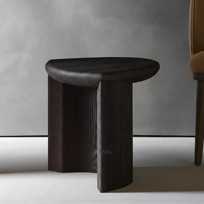 Capri Nordic-Italian Travertine Sculptural Coffee Table