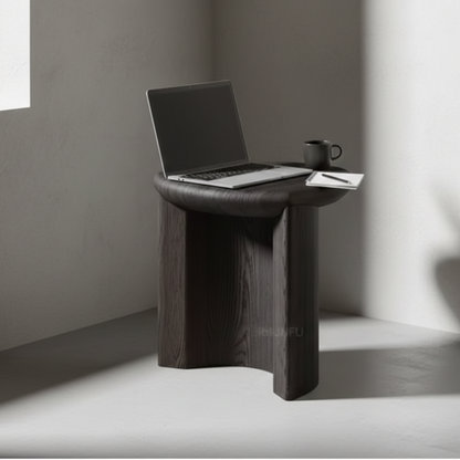 Capri Nordic-Italian Travertine Sculptural Coffee Table