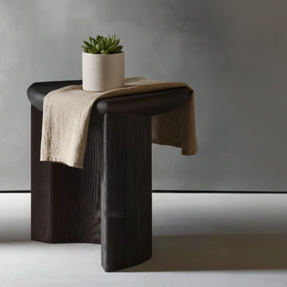 Capri Nordic-Italian Travertine Sculptural Coffee Table