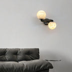 Cava Marble and Copper Wall Sconce