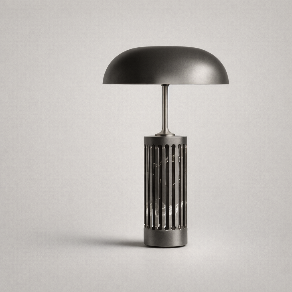 Lucca Modern Natural Marble Table Lamp