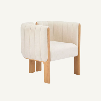 Como Bouclé Upholstered Dining Chair Set of 2