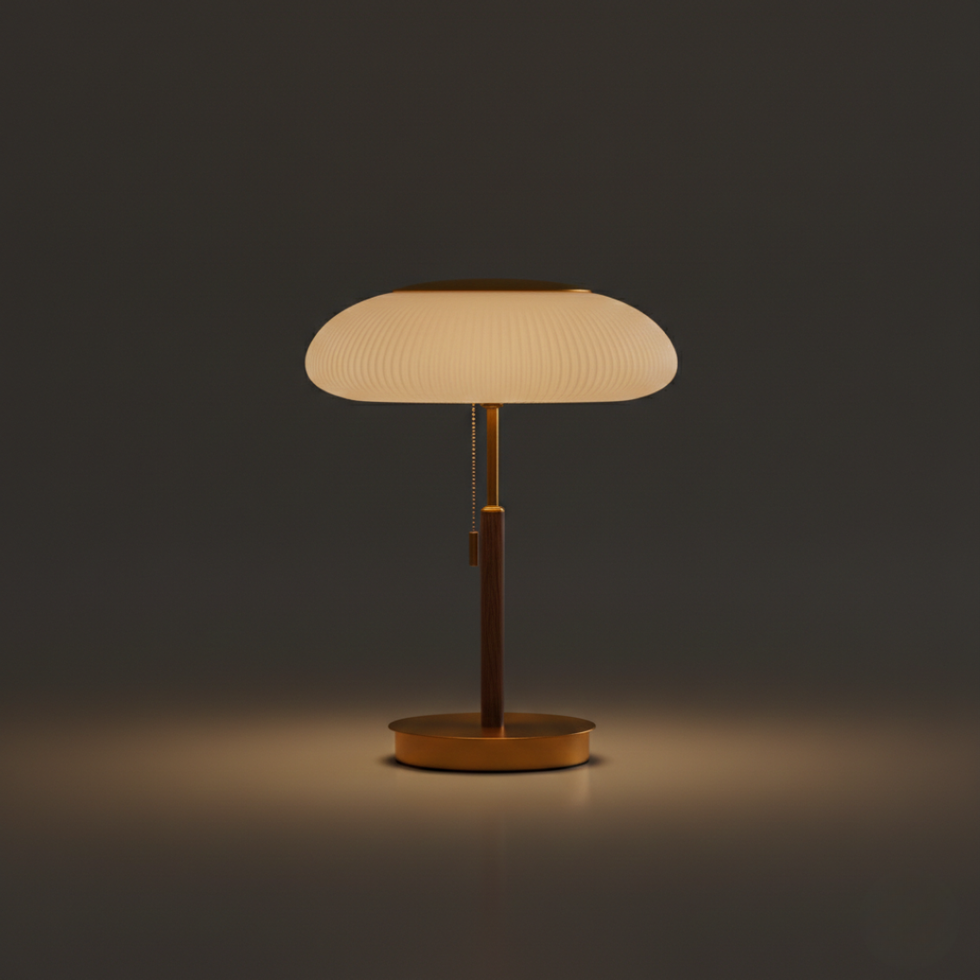 Copenhagen Vintage Glass Table Lamp