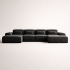Cumulus Modern Boneless Couch in Modular Sectional Design