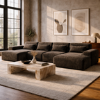 Cumulus Modern Boneless Couch in Modular Sectional Design