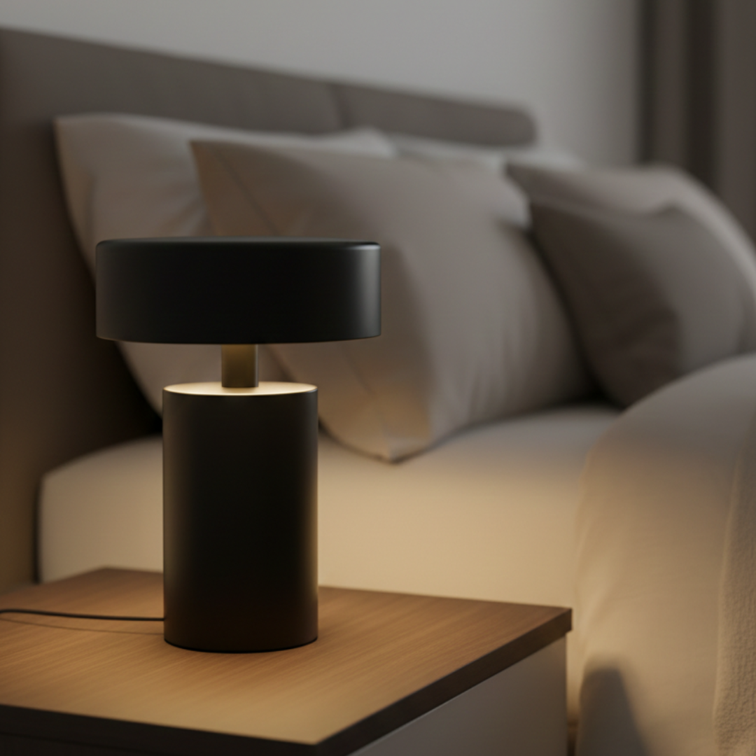 Danish Mushroom LED Touch Table Lamp