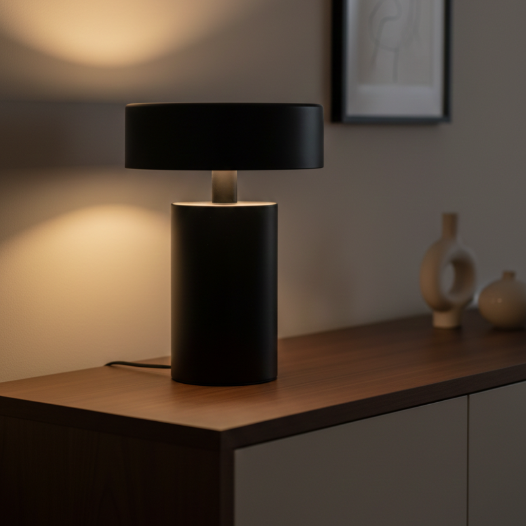 Danish Mushroom LED Touch Table Lamp