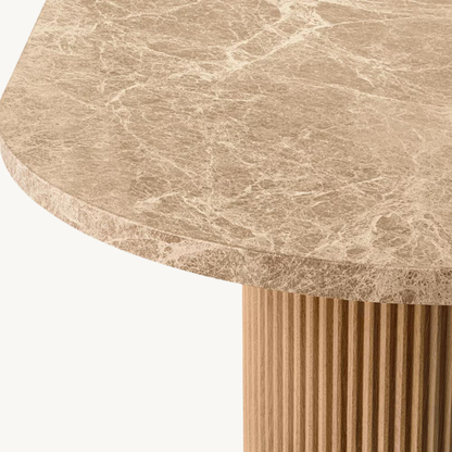 Fjord Nordic Marble Dining Table