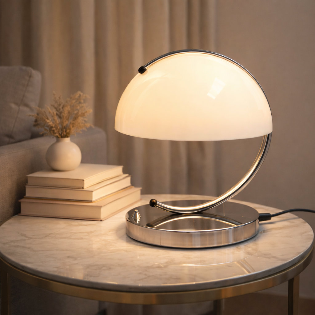 Helsinki Bauhaus Geometric Glass Designer Lamp