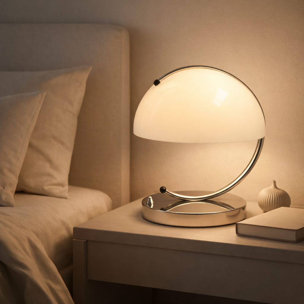 Helsinki Bauhaus Geometric Glass Designer Lamp